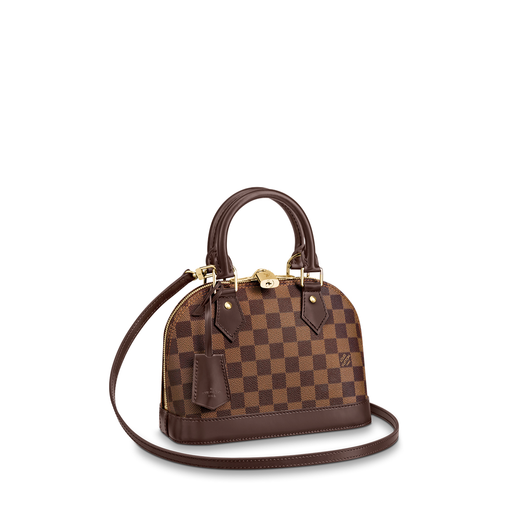 Louis Vuitton ALMA BB Damier Ebene Handbag N41211